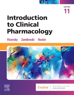 Couverture de l’ouvrage Introduction to Clinical Pharmacology