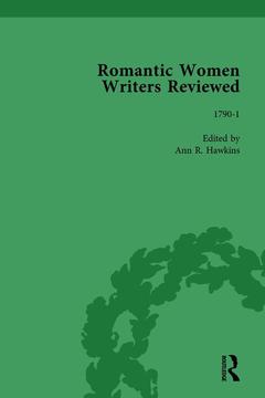 Couverture de l’ouvrage Romantic Women Writers Reviewed, Part II vol 5