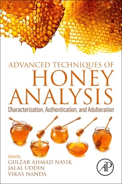 Couverture de l’ouvrage Advanced Techniques of Honey Analysis