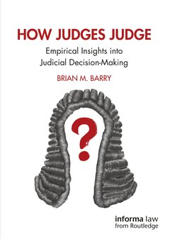 Couverture de l’ouvrage How Judges Judge