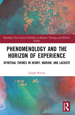 Couverture de l’ouvrage Phenomenology and the Horizon of Experience