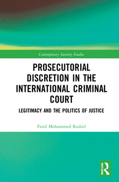 Couverture de l’ouvrage Prosecutorial Discretion in the International Criminal Court