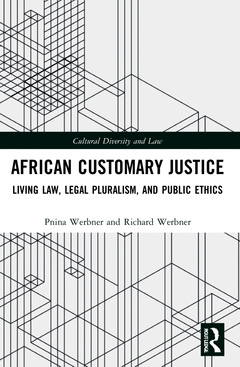 Couverture de l’ouvrage African Customary Justice