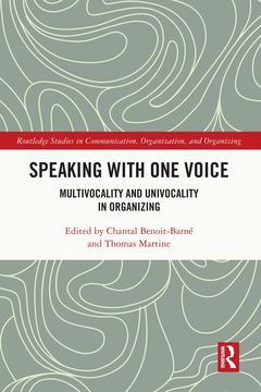 Couverture de l’ouvrage Speaking With One Voice
