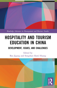 Couverture de l’ouvrage Hospitality and Tourism Education in China