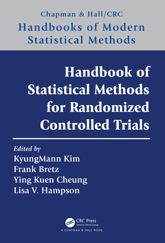 Couverture de l’ouvrage Handbook of Statistical Methods for Randomized Controlled Trials