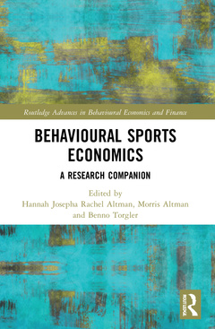 Couverture de l’ouvrage Behavioural Sports Economics