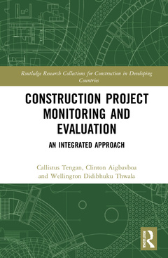 Couverture de l’ouvrage Construction Project Monitoring and Evaluation