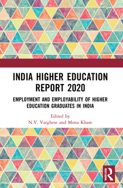 Couverture de l’ouvrage India Higher Education Report 2020