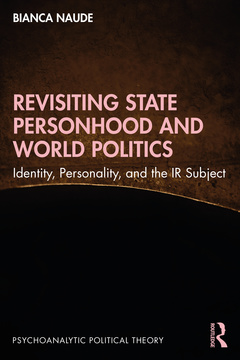 Couverture de l’ouvrage Revisiting State Personhood and World Politics