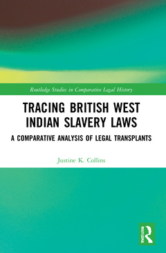 Couverture de l’ouvrage Tracing British West Indian Slavery Laws