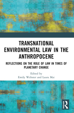 Couverture de l’ouvrage Transnational Environmental Law in the Anthropocene