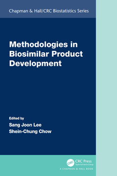 Couverture de l’ouvrage Methodologies in Biosimilar Product Development