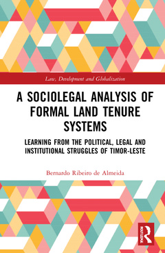 Cover of the book A Sociolegal Analysis of Formal Land Tenure Systems