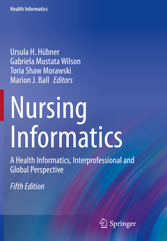 Couverture de l’ouvrage Nursing Informatics 