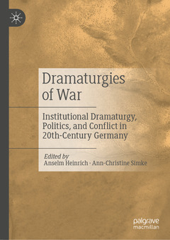 Couverture de l’ouvrage Dramaturgies of War