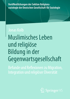 Couverture de l’ouvrage Muslimisches Leben und religiöse Bildung in der Gegenwartsgesellschaft