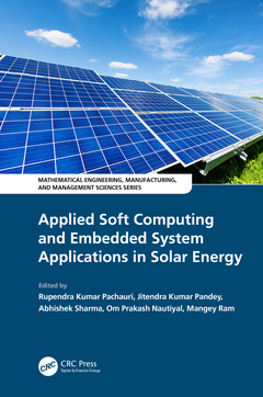 Couverture de l’ouvrage Applied Soft Computing and Embedded System Applications in Solar Energy