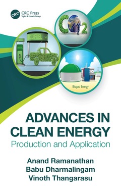 Couverture de l’ouvrage Advances in Clean Energy
