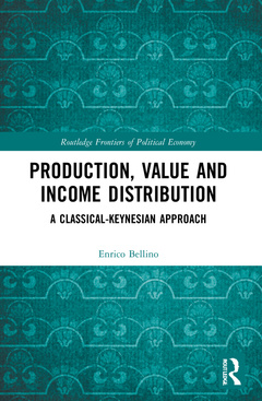 Couverture de l’ouvrage Production, Value and Income Distribution