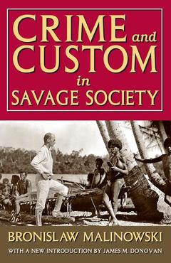 Couverture de l’ouvrage Crime and Custom in Savage Society