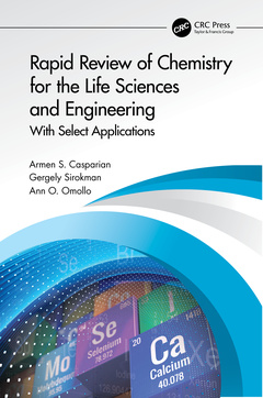 Couverture de l’ouvrage Rapid Review of Chemistry for the Life Sciences and Engineering