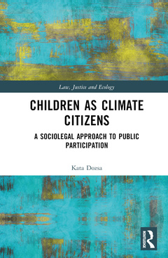 Couverture de l’ouvrage Children as Climate Citizens