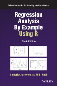 Couverture de l’ouvrage Regression Analysis By Example Using R