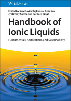 Couverture de l’ouvrage Handbook of Ionic Liquids