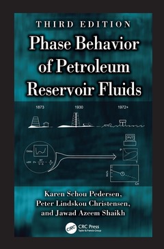 Couverture de l’ouvrage Phase Behavior of Petroleum Reservoir Fluids