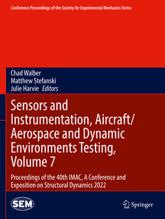 Couverture de l’ouvrage Sensors and Instrumentation, Aircraft/Aerospace and Dynamic Environments Testing, Volume 7
