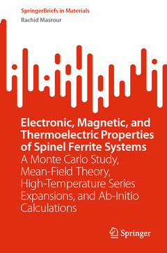 Couverture de l’ouvrage Electronic, Magnetic, and Thermoelectric Properties of Spinel Ferrite Systems