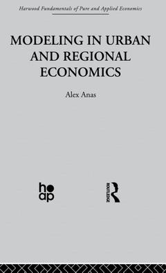 Couverture de l’ouvrage Modelling in Urban and Regional Economics