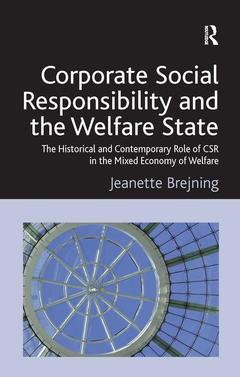 Couverture de l’ouvrage Corporate Social Responsibility and the Welfare State