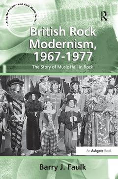 Couverture de l’ouvrage British Rock Modernism, 1967-1977
