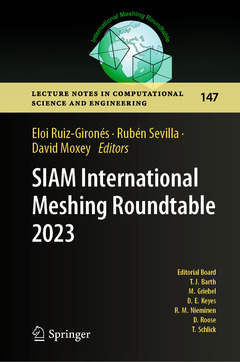 Couverture de l’ouvrage SIAM International Meshing Roundtable 2023