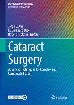 Couverture de l’ouvrage Cataract Surgery