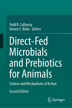 Couverture de l’ouvrage Direct-Fed Microbials and Prebiotics for Animals