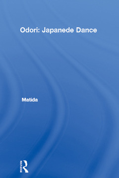 Couverture de l’ouvrage Odori: Japanese Dance