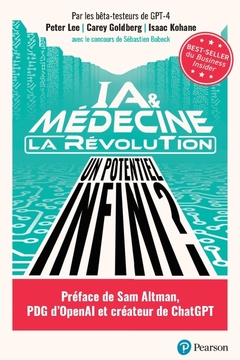 Couverture de l’ouvrage IA Médecine & La Révolution. Un Potentiel infini ?