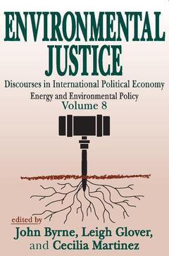 Couverture de l’ouvrage Environmental Justice