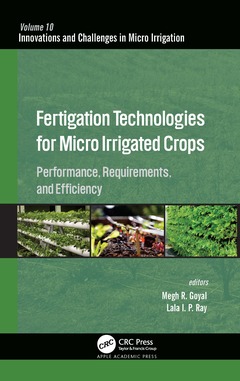 Couverture de l’ouvrage Fertigation Technologies for Micro Irrigated Crops