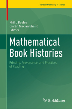 Couverture de l’ouvrage Mathematical Book Histories