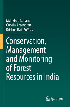 Couverture de l’ouvrage Conservation, Management and Monitoring of Forest Resources in India