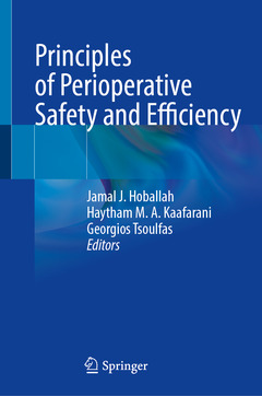 Couverture de l’ouvrage Principles of Perioperative Safety and Efficiency