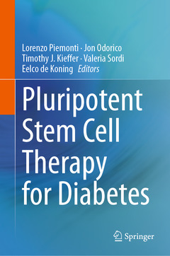 Couverture de l’ouvrage Pluripotent Stem Cell Therapy for Diabetes