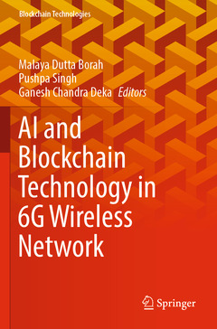 Couverture de l’ouvrage AI and Blockchain Technology in 6G Wireless Network