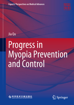 Couverture de l’ouvrage Progress in Myopia Prevention and Control