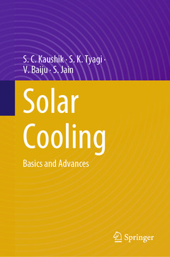 Couverture de l’ouvrage Solar Cooling