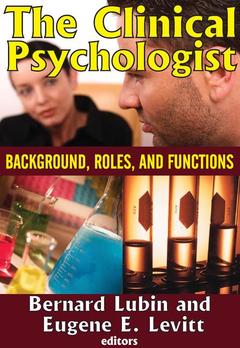 Couverture de l’ouvrage The Clinical Psychologist